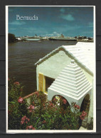 BERMUDES. Carte Postale écrite. Roof Tops. - Bermuda