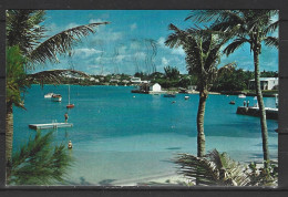 BERMUDES. Carte Postale écrite. Cambridge Beaches & Mangrove Bay. - Bermuda