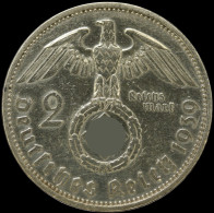LaZooRo: Germany 2 Mark 1939 A XF Paul - Silver - 2 Reichsmark