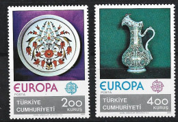 1976 - -  TURKISH  STAMPS - UMM  EUROPA - SET OF STAMPS - 1976