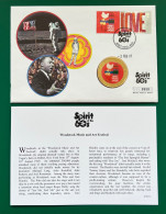 Great Britain 2007 Spirit Of The 60's Woodstock Music & Art Festival Coin Cover (0950) - 2001-10 Ediciones Decimales