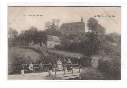 Saint Hadelin Butte Et Eglise ( Olne ) Belle Animation - Olne