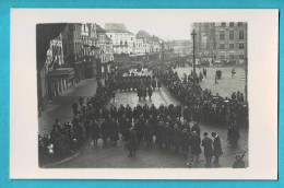 * Mechelen - Malines (Antwerpen) * (Carte Photo - Fotokaart) Armée Belge, Army, Leger, Stoet, Cortège, Militaria, TOP - Mechelen
