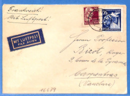 Allemagne DDR 195.. Lettre Par Avion De Chemnitz (G22009) - Storia Postale