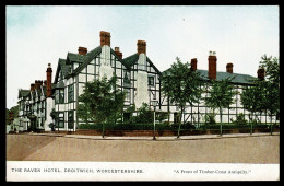 Ref 1623 - Early Postcard - The Raven Hotel Droitwich - Worcestershire - Autres & Non Classés