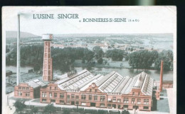 BONNIERES SUR SEINE USINE SINGER                                  NOUVEAUTES - Bonnieres Sur Seine