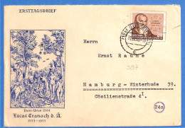 Allemagne DDR 1953 Lettre De Gusten (G22042) - Storia Postale