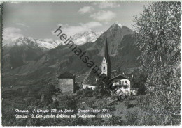 Meran - St. Georgen Bei Schönna Mit Texlgruppe - Foto-Ansichtskarte - Edition Ghedina Cortina - Merano
