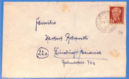 Allemagne DDR 1953 Lettre De Wiederstedt (G22053) - Briefe U. Dokumente