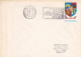 AGRICULTURE, HARVEST DAY, FRUITS, VEGETABLES, MUSHROOMS, SPECIAL POSTMARK ON COVER, 1982, ROMANIA - Agriculture