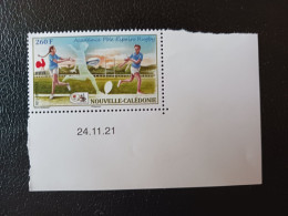 Caledonia 2022 Caledonie Hope Young RUGBY FFR Oval Balloon Espoir 1v Mnh CORNER DATE - Unused Stamps