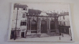 PHOTO CABINET FIN XIX EME ZADAR ZARA  COMUNALE BIBLIOTECA , HRVATSKA CROATIA - Alte (vor 1900)