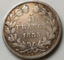 5 Fr Louis Philippe 1835 T - 5 Francs