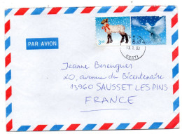 Estonie -2003-- NARVA   Pour SAUSSET LES BAINS-13 (France).. Beaux Timbres .....cachet - Estland