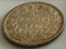 5 Fr Louis Philippe 1837 B - 5 Francs