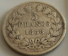 5 Fr Louis Philippe 1838 W - 5 Francs