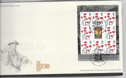 Gb   WW1 1917/2017   DP522  Ex Prestige Book On FDC   NOTES SEE NOTES - Cartas & Documentos