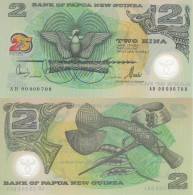 PAPUA NEW GUINEA 2 Kina 2000 UNC, P-15 Polymer Commemorative 25th Low Number AB00000709 - Papua New Guinea