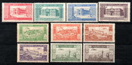 1629.LEBANON. 1943 2nd. ANNIV. OF INDEPENDANCE #189-192,A85-A90 MNH - Neufs