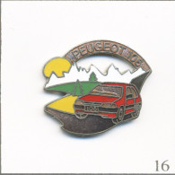 Pin's Automobile - Peugeot / Modèle 106 - Carrosserie Rouge. Est. Démons Et Merveilles. EGF. T989-16 - Peugeot
