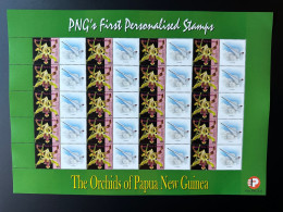 Papua New Guinea PNG 2007 Mi. 1244 Personalized Concorde Avion Airplane Flugzeug Orchids Flowers - Orchids