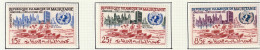 MAURITANIE - Admission Aux Nations Unies, Palais De L'ONU - Y&T N° 156-158 - 1962 - MH - Mauritanie (1960-...)