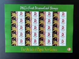 Papua New Guinea PNG 2007 Mi. 1244 Personalized Beijing 2008 Olympic Games Jeux Olympiques Olympia Pekin Orchids Flowers - Orquideas