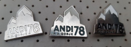 Yugoslav Expedition ANDES 1978 PD Gorje Slovenia Alpinism Mountaineering Pins - Alpinisme