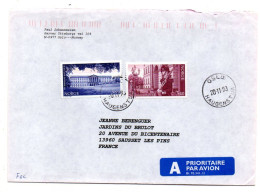 Norvège -1998-- OSLO Pour SAUSSET LES BAINS-13 (France).. Beaux Timbres .......cachet - Storia Postale