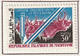 MAURITANIE - Lutte Contre La Peste Bovine - Y&T N° 239 - 1967 - MH - Mauritanie (1960-...)