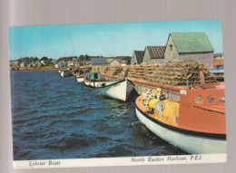 Lobster Boats, North Rustico, Prince Edward Island, Canada -  Used  Postcard  Stamped 1979 - G20 - - Other & Unclassified