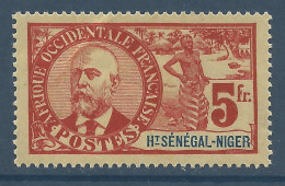 HT-SENEGAL ET NIGER N° 17 NEUF* CHARNIERE  Très Bon Centrage / Hinge / MH - Nuevos