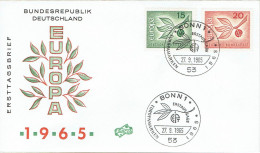 Germany - Mi-Nr 483/484 FDC (K1828)- - 1965