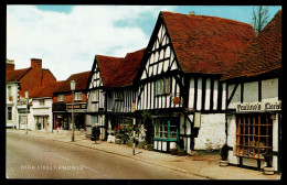 Ref 1625 - Postcard - Antique Centre (Now The Library) - High Street Knowle Solihull - Warwickshire - Otros & Sin Clasificación