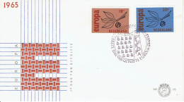 Niederlande / Netherland - Mi-Nr 848/849 FDC (K1838) - 1965