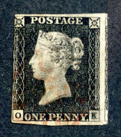 574 GBX GB 1840 Scott #1 Used (Lower Bids 20% Off) - Usati