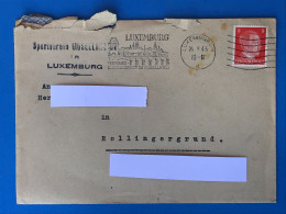 Luxembourg - Deutsches Reich - Spendenaufforderung + Umschlag - Sportverein Moselland 07 In Luxemburg Wk2 Ww2 Besatzung - 1940-1944 German Occupation