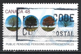 Canada 2002. Scott #1959 (U) Public Pensions, 75th Anniv. *Complete Issue* - Usati