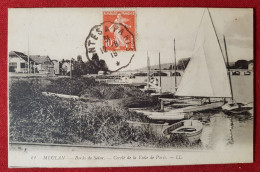 Delcampe - CPA - Meulan - Bords De Seine - Cercle De La Voile De Paris - Meulan