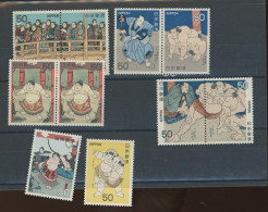 Les SUMOS Japonais. Tous **. Mint NH - Worstelen