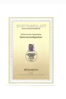 Ersttagsblatt.Format: 15 X 21 Centimètres.Rathaus Suhl-Heinrichs. - Andere & Zonder Classificatie