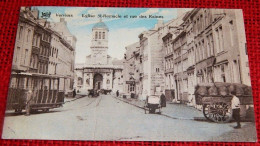 VERVIERS   -    Eglise Saint Remacle Et Rue Des Reines - Verviers