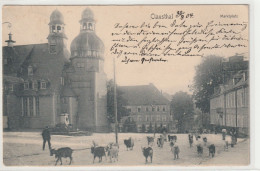 Clausthal, Marktplatz 1904, Niedersachsen - Clausthal-Zellerfeld