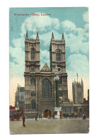 London Westminster Abbey Old Post Card Htje - Westminster Abbey