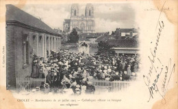 Cholet         49      Inventaires. Manifestation  De Juillet  1903. Catholiques Offrant Un Bouquet  ...  (Voir Scan) - Cholet