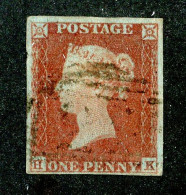 599 GBX GB 1841 Scott #3 Used (Lower Bids 20% Off) - Usati