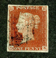 602 GBX GB 1841 Scott #3 Used (Lower Bids 20% Off) - Usati