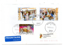 Slovénie--2004--MARIBOR   Pour MARIGNANE-13 (France) Beaux Timbres  Sur Lettre...cachet - Slovenië