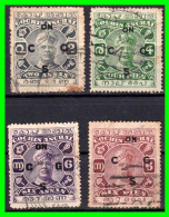 INDIA – ( ASIA ) –INDIA - COCHIN ANCHAL - USADO - 1933 - SIR RAMA VARMA II – SOBREIMPRESO - Cochin