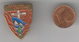 Pin's Sapeur Pompiers De Savoie. - Firemen